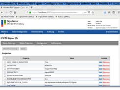 Admin Web - PDF Signer