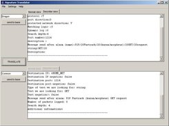 SigTranslator Screenshot 1