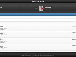 Weapon Activities View