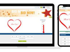 Quickly accept monetary donations from your customizable landing page.