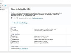 Silent Install Builder Screenshot 1