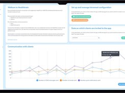 Online portal for healthcare providers created with Silicon Low Code