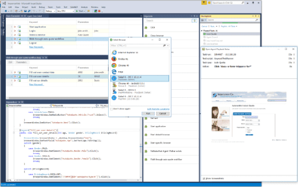 OpenText Functional Test Automation Screenshot 1