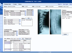 SilkOne EHR-Dr's screen