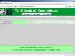 silvertunnel.org Browser surfing with Tor