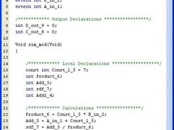C-code Output