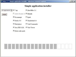Simple application installer Screenshot 1