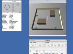Simbad simulator with four robots.