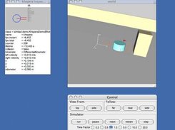 Simbad simulator with Khepera robot.