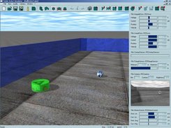sensor and controller data displayed in docable dialogs