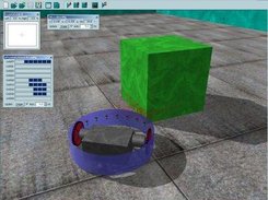 robot with IR-based proximity sensor array.