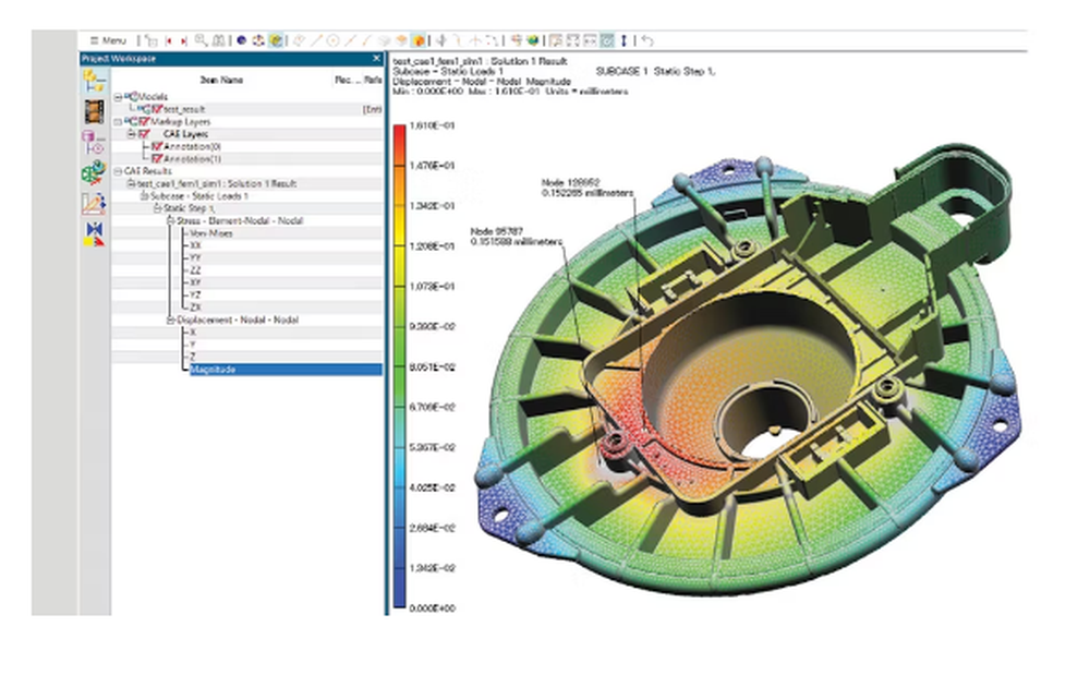 Simcenter 3D Screenshot 1