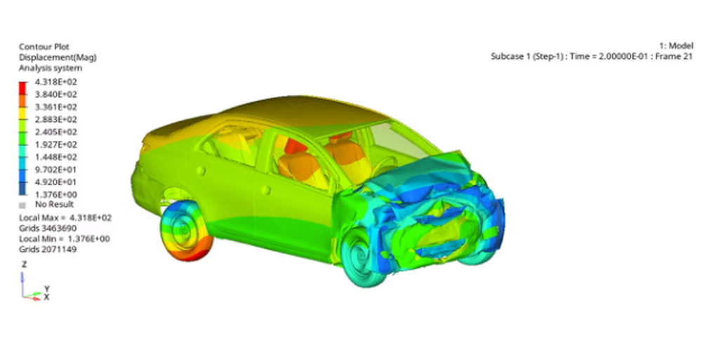 Simcenter Optistruct Screenshot 1