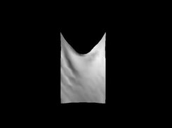 SimCloth: Dynamic cloth simulation. Screenshot 3