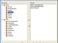 The resource chooser window