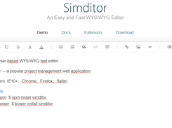 Simditor Screenshot 1