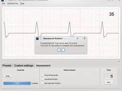 simECG v1.0 assessment final score (Linux)