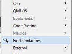 Tools menu