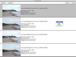 Similar results screen on Mac.
