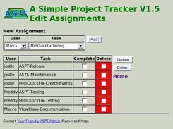 ASPT Task Assignment Page