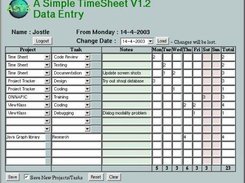 ASTS Main Data Entry Page