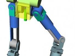 Humanoid legs.