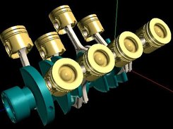 Cranktrain Simulation