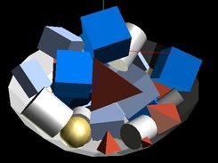 Box stacking in a bowl