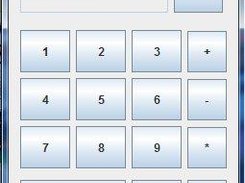 The user interface in Simple Calculator