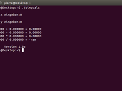 simpcalc Screenshot 2