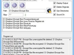 Encrypt Box - Create an encrypted folder to drag and drop files and folders for encryption