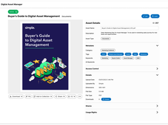 Asset Profile + Details