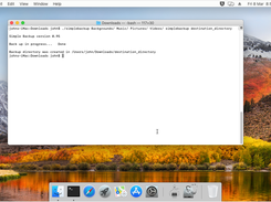 Running simple backup