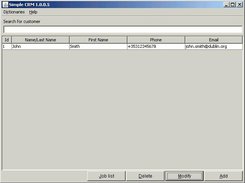 Application main window
