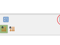 Calc button of the extension
