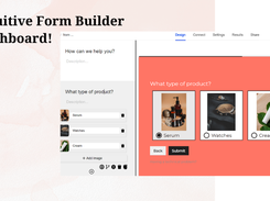 User-friendly form builder dashboard