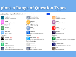 Modern question type A leaner & faster way of conducting research.