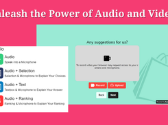 Boost your data collection using rapidoform's audio and video question type