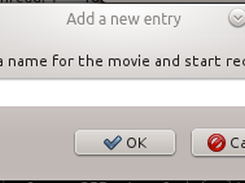 Zenity dialog box