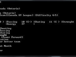 Simple Hockey Career Sim Screenshot 1