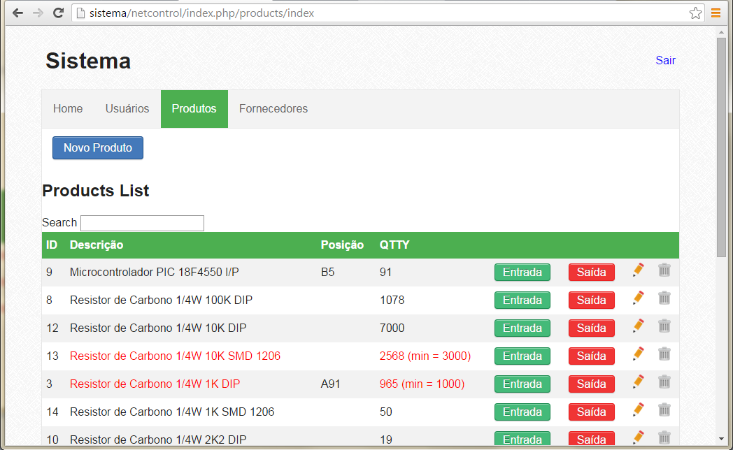 Inventario simple con PHP y MySQL - Facturación Web