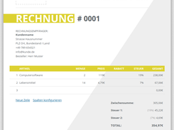 Simple Invoice