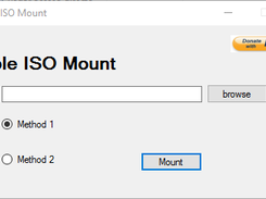 Simple ISO Mount Screenshot 1