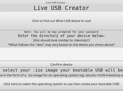 Simple Live USB Creator-Linux Screenshot 1