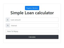 Simple Loan Calculator