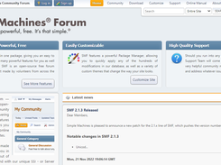 Simple Machines Forum (SMF) Screenshot 1