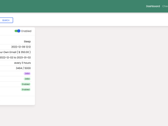 SimpleOptOutCompliance Dashboard View