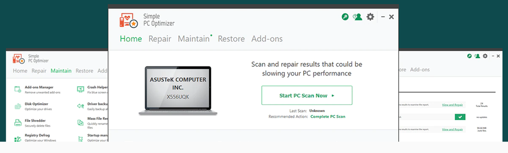 Simple PC Optimizer Screenshot 1
