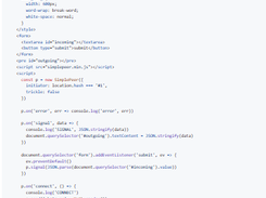 simple-peer Screenshot 1