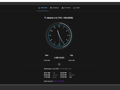 praytime page dark theme